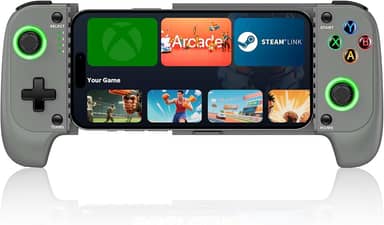 KICKDOT Wireless Phone Controller for iPhone/Android With Hall Joystick, Mobile Gaming Controller for iOS Support Xbox Cloud, Steam Link, GeForce Now, MFi Aple Arcade, Call of Duty, Roblox