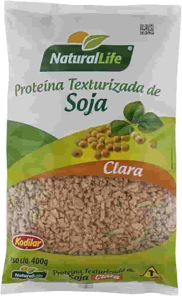 Proteína Texturizada de Soja Média Clara - Natural Life - 400g