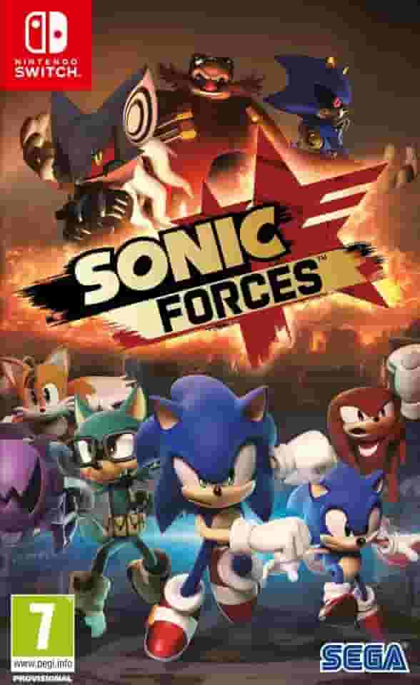 SEGA VP Sonic Forces SWI, preto, 5055277029532