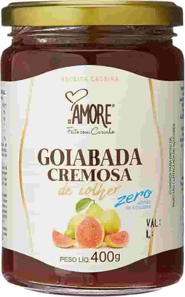 Goiabada cremosa zero adição de açúcares de colher - RB Amore - 400g