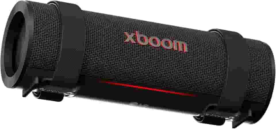 Caixa de Som LG XBOOM Grab, Bateria recarregável, IP67, até 20h de reprodução, luzes multicolor e resistência militar