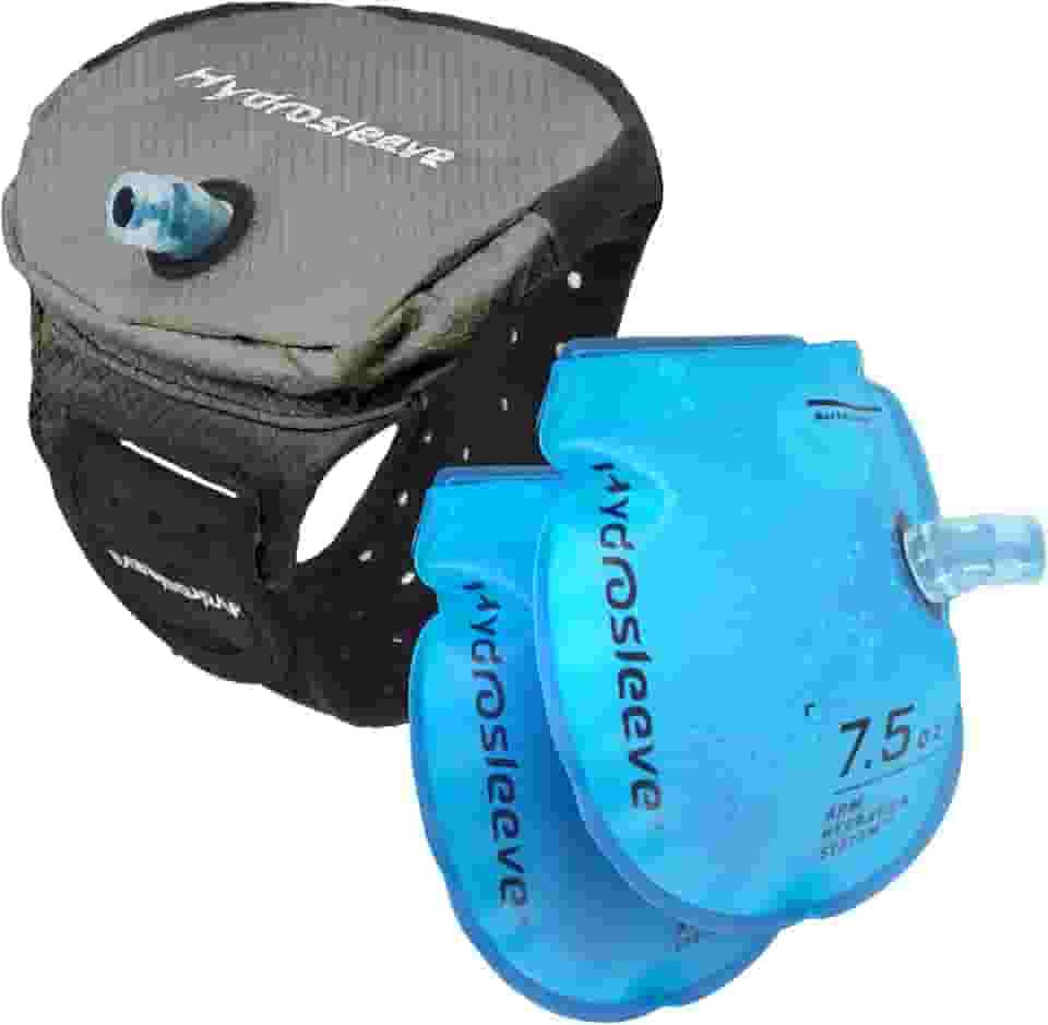 Mochila de hidratação para corrida – mãos livres, antirrespingo, com isolamento térmico Therma-Cool. Perfeita para corredores, triatletas, treinamento de maratona e corrida de trilha. (Cinza montanha,