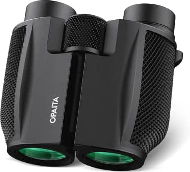 Binóculos compactos de 12 x 25 para adultos - Binóculos leves para crianças - Binóculos com visão clara para observação de pássaros, viagens, observação da vida selvagem e atividades ao ar
