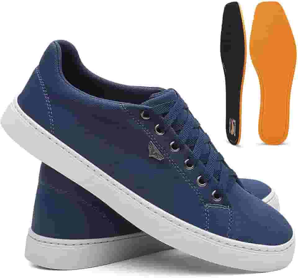 Sapatênis Masculino Urbano Conforto Palmilha em Gel