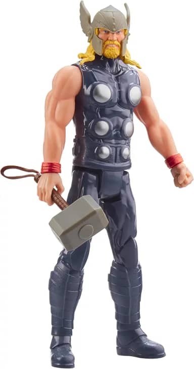 Marvel, Action Figure, Thor, Titan Hero Series - Figura Articulada com 30 cm - A partir de 4 Anos