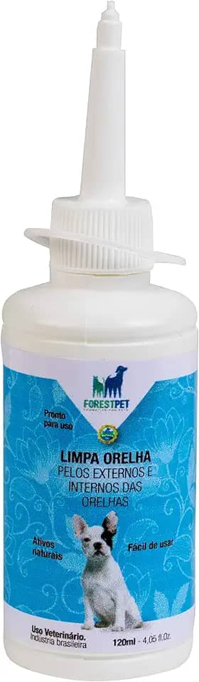 Forest Pet Limpa Orelha Branco 120 Ml