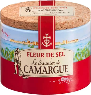 Flor de Sal Frances Le Saunier Camargue 125 gr French Fleur De Sel Le Saunier De Camassae-Fleur De Sel - 127 g
