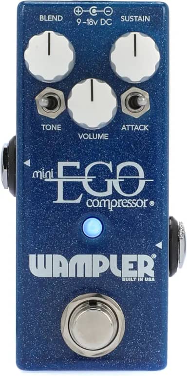 Wampler Pedal de efeitos de guitarra Mini Ego Compressor