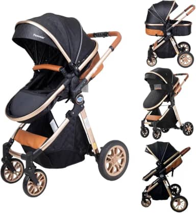 CARRINHO DE BEBE 6 EM 1 EUROPEU PREMIUM ASSENTO REVERSIVEL