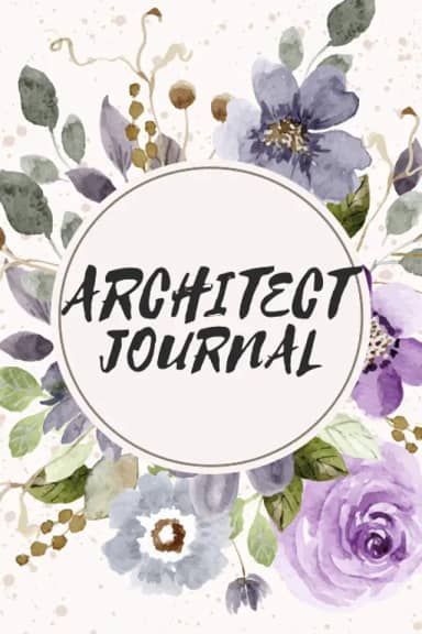 Architect Journal: Notebook Designed for the Elaboration of Architecture Projects - Architect Gift Idea and Accessories/Supplies - Architects Book with Graph Paper