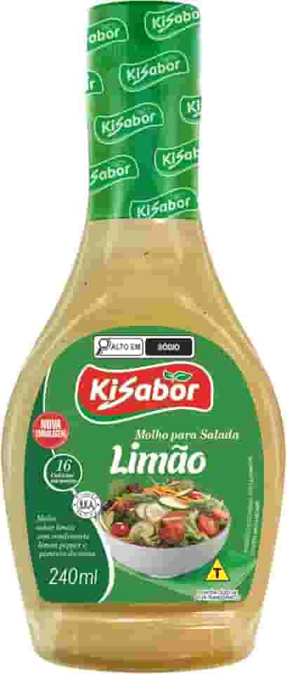 Molho para Salada Limão, Kisabor, 240 Gramas