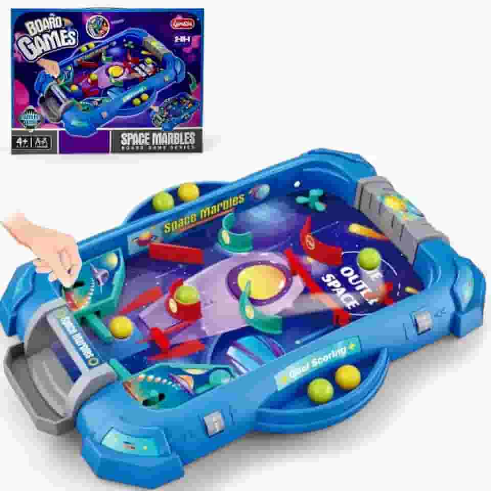 Jogo Divertido Pinball Clássico Brinquedo Fliperama Space