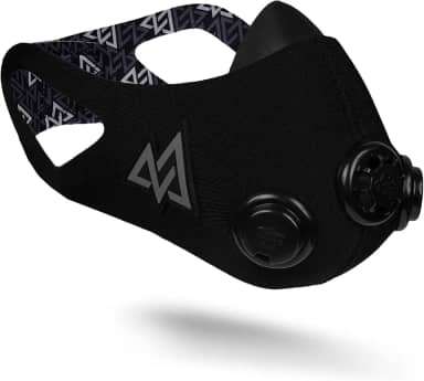 Máscara de treino de elevação de treino 2.0 Original Elevation Training Mask | Máscara de ginástica, máscara de treino, máscara de corrida, máscara de respiração, máscara de resistência, máscara de elevação, máscara de cardio, Preto, Large