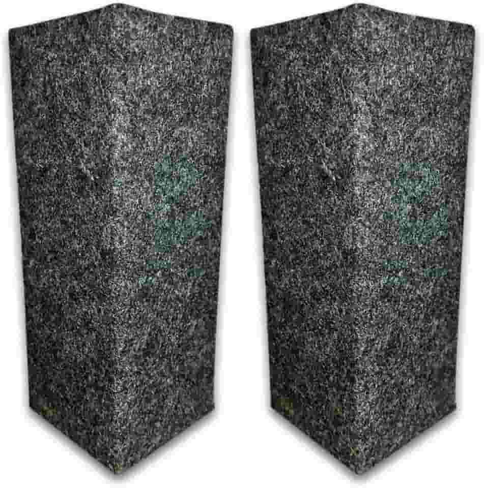 2 Arranhador Canto De Sofá Parede Para Gatos Carpete Cinza Protetor Cat