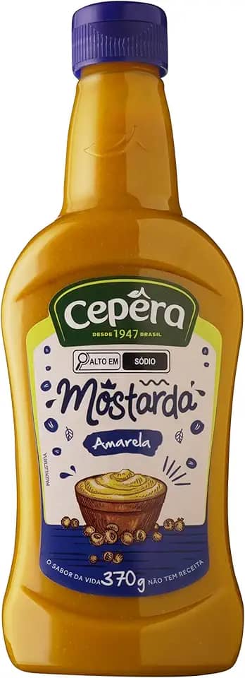 Mostarda Amarela Cepêra 370g