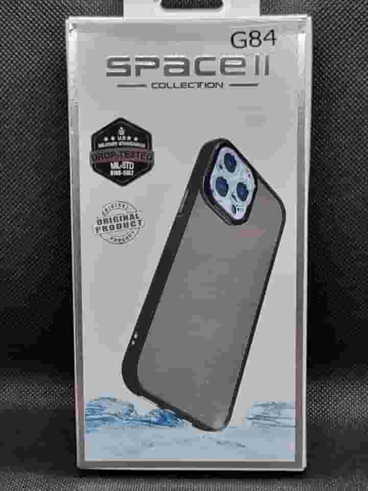 Capa Fosca Colorida Space Para Moto G84 (Preto)