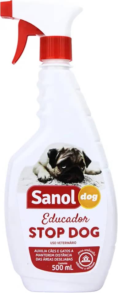 Sanol Dog Educador Para Cães Stop Dog 500 Ml Branco