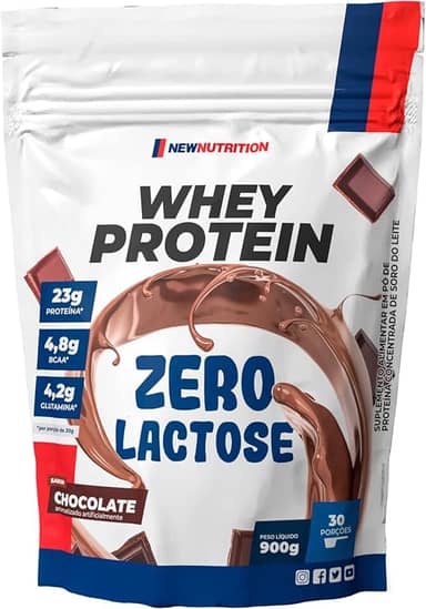 Newnutrition Whey Zero Lactose - 900G Chocolate -