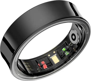 Anel inteligente, rastreador de saúde e fitness, monitor de frequência cardíaca, rastreador de sono, impermeável, compatível com iOS e Android (11)