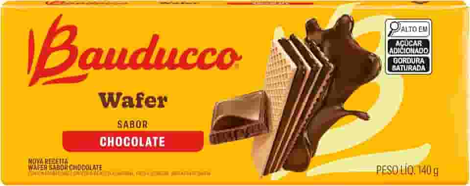 Biscoito Wafer Chocolate Bauducco 140g