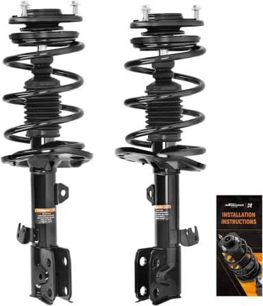 maXpeedingrods Amortecedores dianteiros para Toyota Corolla 2014-2019, 172990 172989 Amortecedores completos com conjunto de mola helicoidal, SR4479 SR4478 2 peças