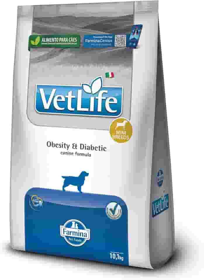 Vet Life Diabetic para Cães Adultos de Raças Mini e Pequenas 10,1Kg