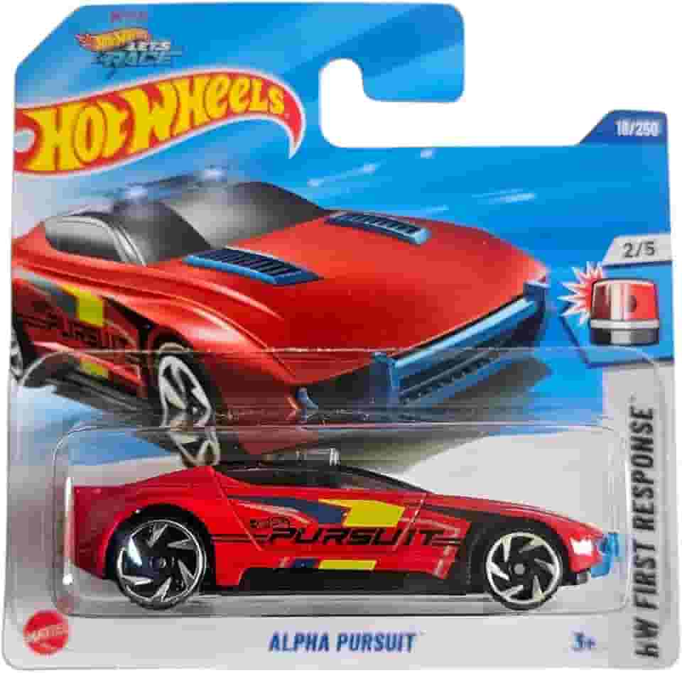 Carrinho Hot Wheels Let's Race - Alpha Pursuit HW First Response - HYX49