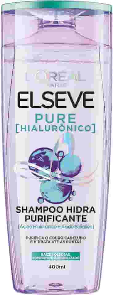 ELSÉVE Shampoo L'Oréal Paris Elseve Pure Hialurônico 400Ml
