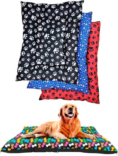 Cama Pet Tamanho G - 70 x 58 cm - Colchonete Macio Para Cachorro ou Gato Caminha Pet Lavável com Ziper