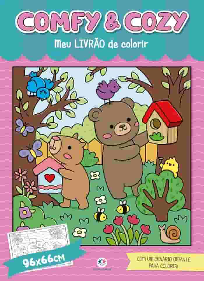 Comfy and Cozy - Meu Livrão de Colorir