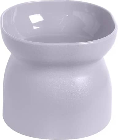 PET GAMES – Comedouro ou Bebedouro Funcional, Elevado, com Design Elegante e Qualidade Premium para Gatos – ErgonoCat Gelo