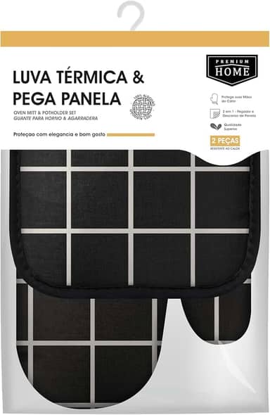 Kit Luva Térmica & Pega Panela - Grid | Premium Home (Ref. 411-C)