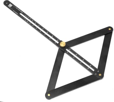 WEN ME360P Serra de esquadria de alumínio e localizador de ângulo de canto para marcenaria