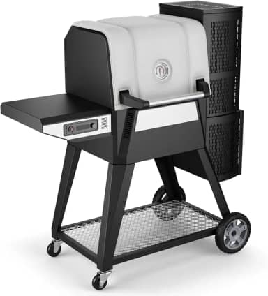 Cobertor com isolamento térmico para churrasqueira Masterbuilt Gravity Series 560, adequado para churrasqueira MB20080220 Gravity Series Cobertor de isolamento para defumador para cozinhar no inverno