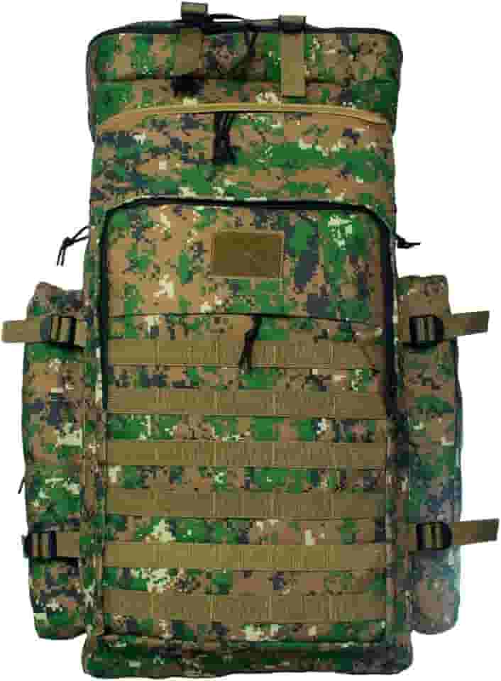 Mochila Mochilão Grande De Viagem Tático Impermeável Camping Acampamento Trilha 75L