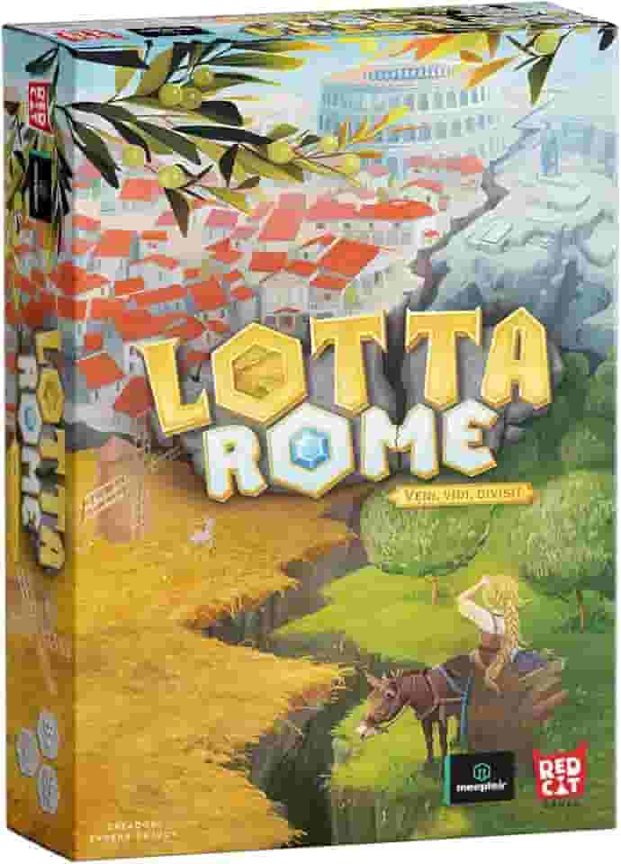 MeepleBR, Lotta Rome, Jogo de Tabuleiro Família, 2 a 5 jogadores