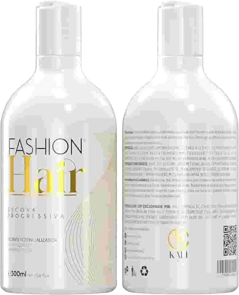 Escova Progressiva Fashion Hair, 300ml, Selante Potencializador, Sem Formol, Para Todos os Tipos de Cabelo