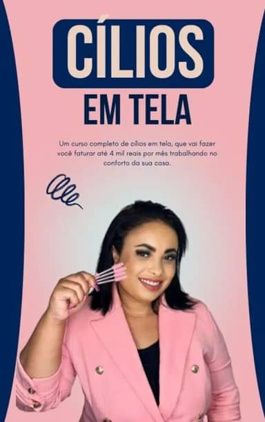 Cílios em Tela: Curso completo de cílios em tela