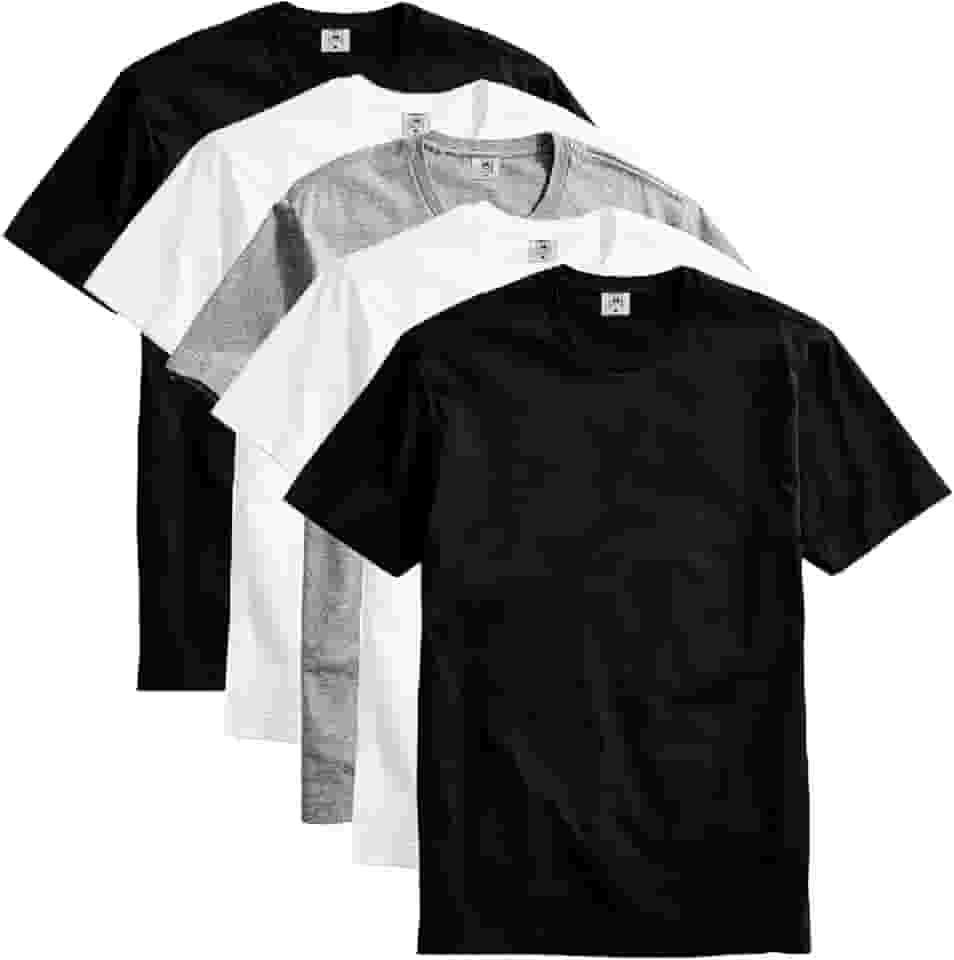 Kit com 5 Camisetas Masculina Básica Algodão Premium