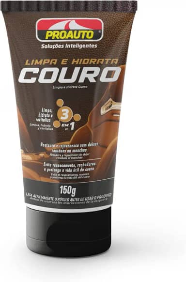 Proauto Limpa e Hidrata Couro 150 g