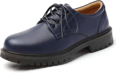 Sapatos Oxford femininos com cadarços, sela Oxfords antiderrapante, trabalho, escritório, confortável, vestido casual e elegante