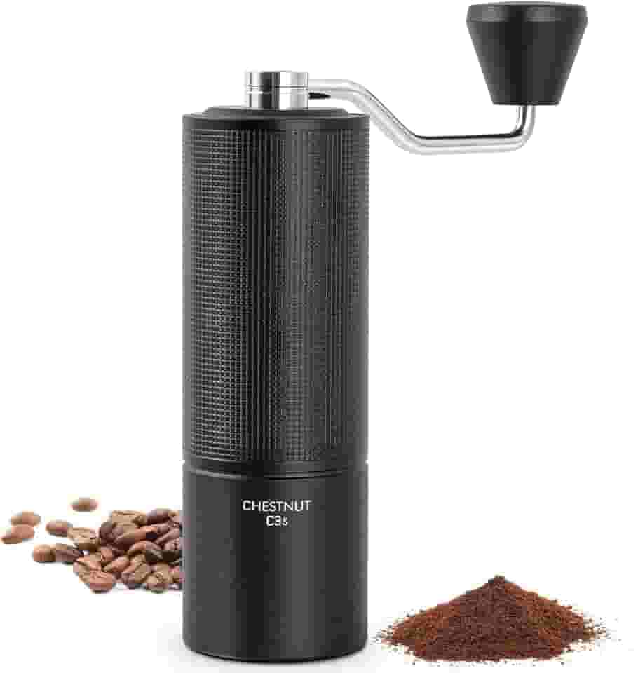 TIMEMORE Moedor de café manual Chestnut C3S, com ajuste de moagem, aço inoxidável S2C, para expresso e prensa francesa
