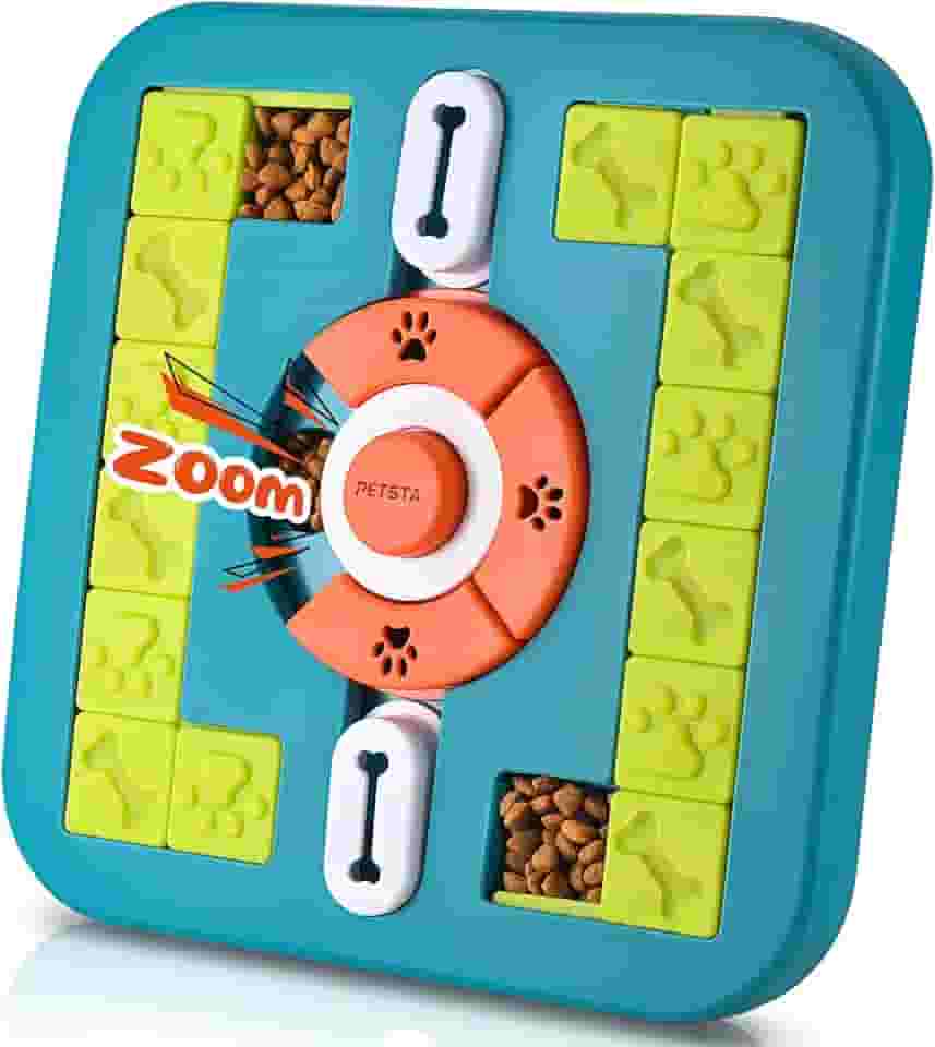 PETSTA Brinquedos De Quebra-Cabeça Para Cães, Brinquedos De Enriquecimento Para Cães Que Distribuem Guloseimas Para Treinamento De Qi E Estimulação Cerebral, Brinquedos Interativos De Estimulação Me
