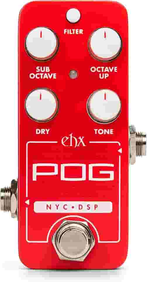 PEDAL DE EFEITO PARA GUITARRA ELECTRO HARMONIX PICO POG OITAVADOR
