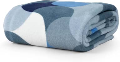 Cobertor Manta Microfibra Solteiro 01 Peça (Toque Aveludado) - Tati Azul