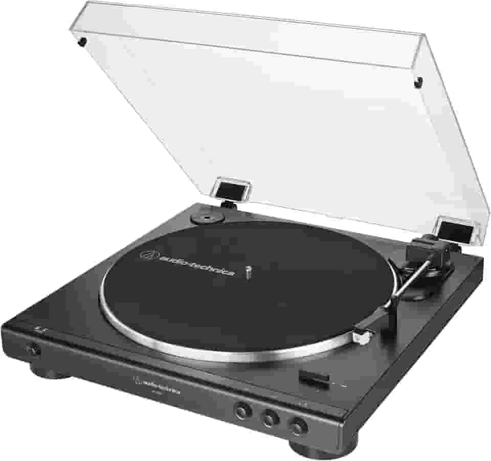 Toca-Discos Vinil Audio-Technica Automático AT-LP60X-BK, Preto, Bivolt 120/240V