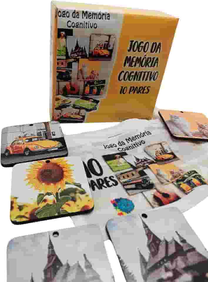 Jogo da memória Cognitivo Idosos 15 pares