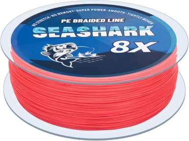 Linha de pesca trançada cor nunca desbota 8 fios super forte PE linha de pesca resistente à abrasão fio de pesca zero stretch excelente tração suave várias cores 2,7 kg a 36,3 kg