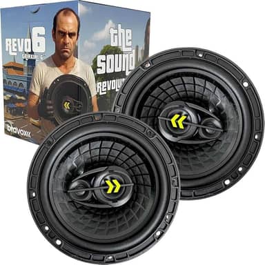 Alto Falante 6" Triaxial Bravox REVO6 140W RMS 4 Ohms O Par