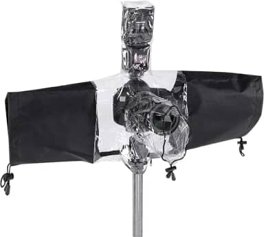 Capa de chuva profissional à prova d'água para câmeras Canon, Nikon, Sony Fuji e mais com lente, acessórios de câmera para fotografia e equipamento de chuva